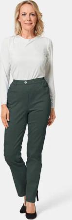Leichte Baumwollschlupfhose - dunkelgrün - Gr. 275 von Goldner Fashion