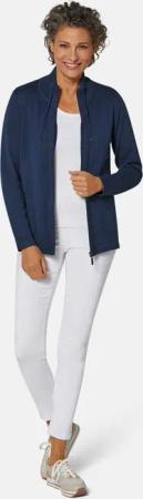 Sportliche Strickjacke - marine - Gr. 22 von Goldner Fashion