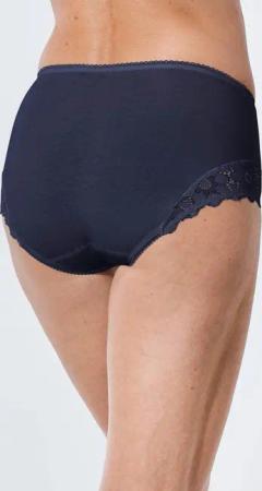 Miederhose mit Baumwolle - dunkelblau - Gr. 46 von Goldner Fashion