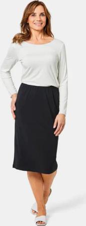 Kombistarker Schlupfrock - schwarz - Gr. 20 von Goldner Fashion