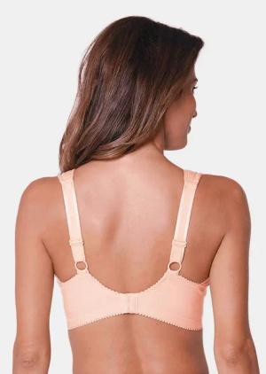 BH mit Baumwolle und Spitze - haut - Gr. 95 B von Goldner Fashion