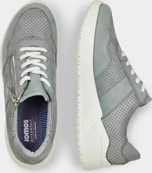 Sneaker mit luftiger Perforierung - grau - Gr. 41 von Goldner Fashion