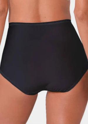 Miederhose mit Baumwolle - schwarz - Gr. 46 von Goldner Fashion