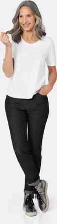 Basic T-Shirts - 3er-Pack - weiß / türkis / koralle - Gr. 22 von Goldner Fashion