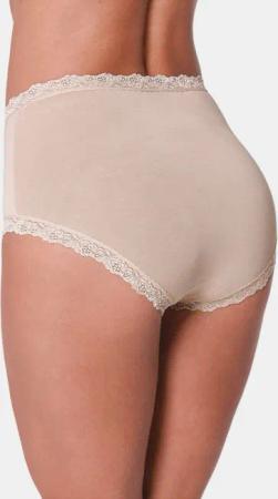 3er-Pack Modal-Taillenslip - haut - Gr. 36 von Goldner Fashion