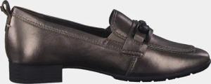 Slipper - grau / metallic - Gr. 42 von Goldner Fashion