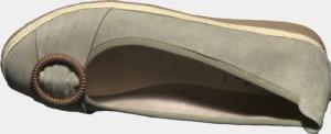 Ballerina - khaki - Gr. 37 von Goldner Fashion