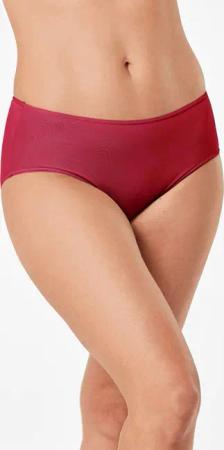 Hochwertiger, glatter Taillenslip - rot - Gr. L von Goldner Fashion