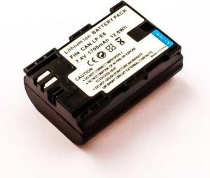 MobiloTec Akku kompatibel mit Canon EOS 80D Akkupacks Akku 1600 mAh