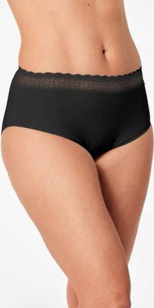 Modal-Taillenslip im Doppelpack - schwarz - Gr. M von Goldner Fashion