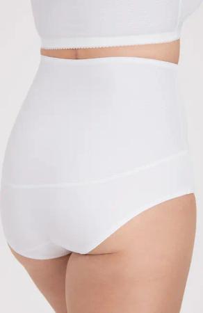 Miederhose mit hoher Taille - weiß - Gr. 56 von Goldner Fashion
