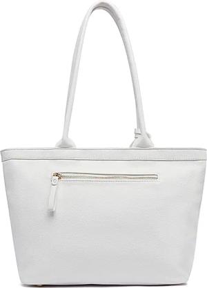 Shopper - weiß - Gr. Einheitsgröße von Goldner Fashion