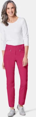 Bengalinhose LOUISA mit Reißverschlusstaschen - pink - Gr. 26 von Goldner Fashion