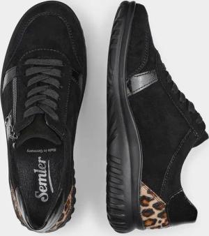 Sneaker - schwarz - Gr. 38,5 von Goldner Fashion