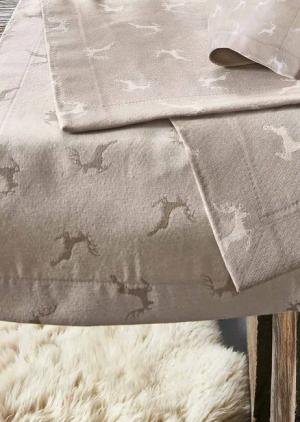 Tischdecke - beige - Gr. 01 von Goldner Fashion