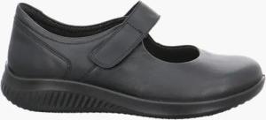 Slipper mit verstellbarem Klettverschluss - schwarz - Gr. 42 von Goldner Fashion