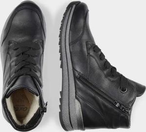 Schnürstiefelette - schwarz - Gr. 38 von Goldner Fashion