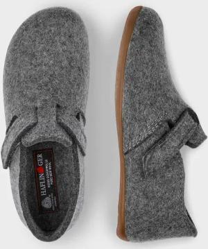 Hausschuhe - anthrazit - Gr. 41 von Goldner Fashion
