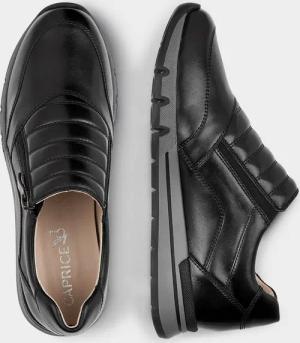 Slipper mit komfortablem Reißverschluss - schwarz - Gr. 37 von Goldner Fashion