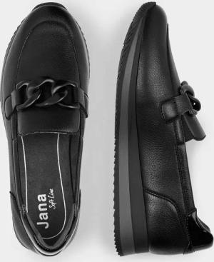 Slipper mit modischer Verzierung - schwarz - Gr. 39 von Goldner Fashion