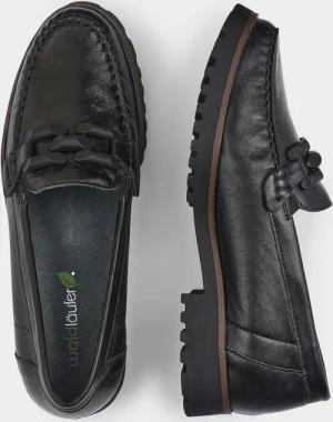 Slipper mit modischer Verzierung - schwarz - Gr. 38,5 von Goldner Fashion