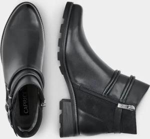 Stiefelette mit Reißverschluss - marine - Gr. 37,5 von Goldner Fashion