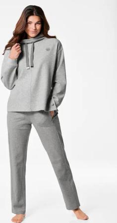 Trageangenehmer Hausanzug - grau - Gr. 40 von Goldner Fashion