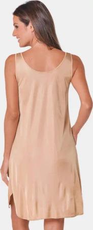 Fließendes Viskose-Unterkleid - haut - Gr. 48 von Goldner Fashion