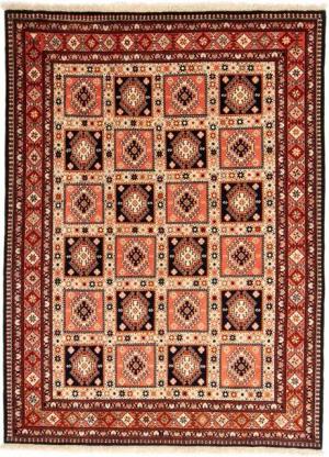 Nain Trading Orientteppich Yalameh 152x211 Handgeknüpfter Orientteppich / Perserteppich, rechteckig, Höhe: 12 mm