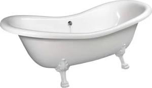 HAK Badewanne CHARLESTON freistehende Badewanne, 188x80x41 cm