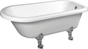 HAK Badewanne FOXTROT freistehende Badewanne, 170x75x47 cm