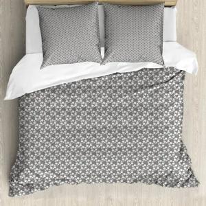 Abakuhaus Bettwäsche Weicher Microfaserstoff Allegigeignet kein Verblassen, Microfaser, dots Retro Unregelmäßige Runden Muster