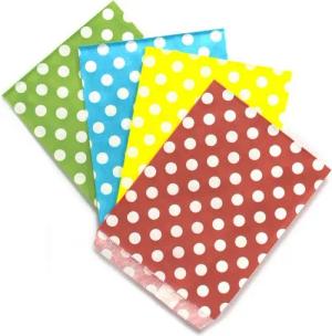Frau WUNDERVoll Papierdekoration 100 Papiertüten Design Mix 8, 4 Designs, je 25 Papiertüten