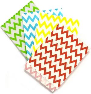 Frau WUNDERVoll Papierdekoration 100 Papiertüten Design Mix 10, 4 Designs, je 25 Papiertüten