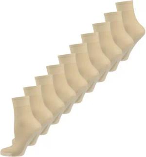 Nur Die Basicsocken Baumwollsohle (10-Paar) Socken günstig uni