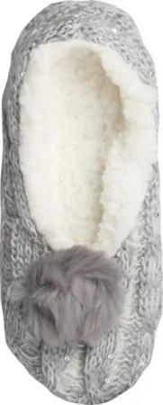 Capelli New York Socken Ballerina Haussocke im Zopfmuster
