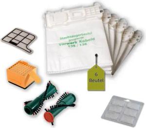 eVendix Staubsaugerbeutel passend für Vorwerk Kobold VK 135 / 136, passend für Vorwerk, 1 St., Vorwerk Kobold VK 135, 136