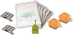 eVendix Staubsaugerbeutel passend für Vorwerk Kobold VK 135 / 136, passend für Vorwerk, 1 St., Vorwerk Kobold VK 135, 136