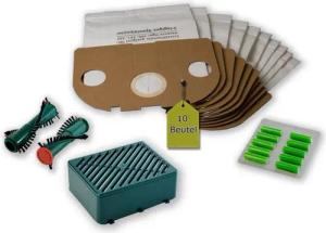 eVendix Staubsaugerbeutel passend für Vorwerk Tiger VT 250 - 252, passend für Vorwerk, 1 St., Vorwerk Tiger VT 250, 251, 252