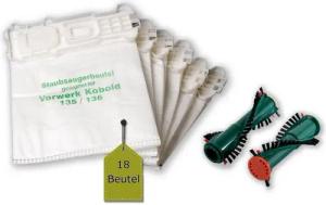 eVendix Staubsaugerbeutel passend für Vorwerk Kobold VK 135 / 136, passend für Vorwerk, 1 St., Vorwerk Kobold VK 135, 136