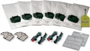 eVendix Staubsaugerbeutel passend für Vorwerk Kobold VK 140 / 150, passend für Vorwerk, 1 St., Vorwerk Kobold VK 140, 150