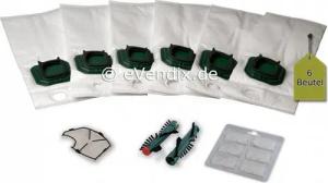 eVendix Staubsaugerbeutel passend für Vorwerk Kobold VK 140 / 150, passend für Vorwerk, 1 St., Vorwerk Kobold VK 140, 150
