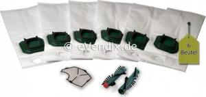 eVendix Staubsaugerbeutel passend für Vorwerk Kobold VK 140 / 150, passend für Vorwerk, 1 St., Vorwerk Kobold VK 140, 150