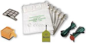 eVendix Staubsaugerbeutel passend für Vorwerk Kobold VK 135 / 136, passend für Vorwerk, 1 St., Vorwerk Kobold VK 135, 136