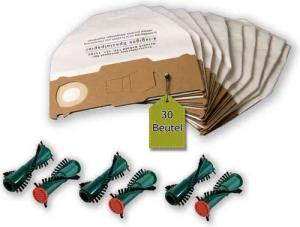 eVendix Staubsaugerbeutel passend für Vorwerk Kobold VK 130, VK 131, SC, passend für Vorwerk, 1 St., Vorwerk Kobold VK 130, 131, SC