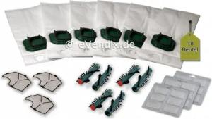 eVendix Staubsaugerbeutel passend für Vorwerk Kobold VK 140 / 150, passend für Vorwerk, 1 St., Vorwerk Kobold VK 140, 150
