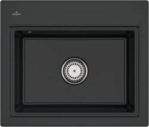 Villeroy & Boch Einbauspüle Keramikspüle 336A1FS5, Subway Style 60 S Flat