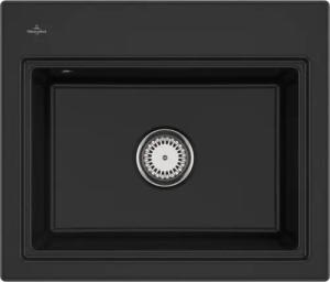 Villeroy & Boch Einbauspüle Keramikspüle 336601J0, Subway Style 60 S