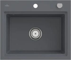 Villeroy & Boch Einbauspüle Keramikspüle 33662Fi4, Subway Style 60 S Flat - Spüle