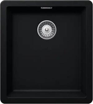 Schock Granitspüle Schock Cristadur Greenwich N-100 S U Puro PUR Exzenterbedienung, 0/0 cm